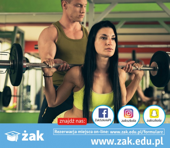 Instruktor fitness - zdobądź zawód w 10 miesięcy