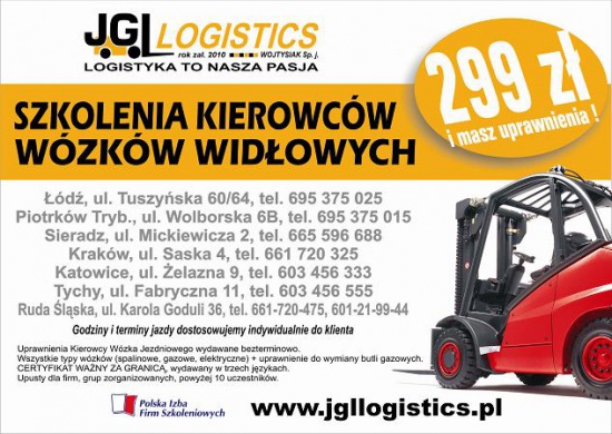 WÓZEK WIDŁOWY - Łódź 299 zł