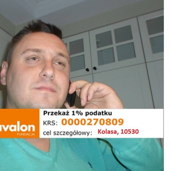 Darczyńco Dobro wraca przelej 1% podatku pomożesz w leczeniu