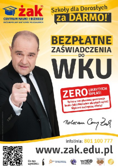 Potrzebujesz zaświadczenie do WKU?
