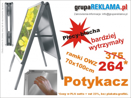 Potykacze OWZ Stojaki na Plakaty