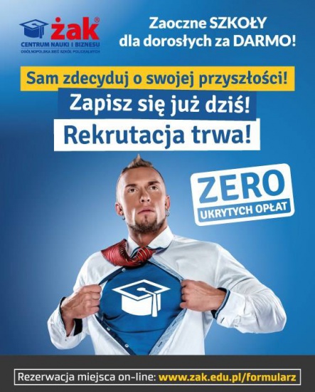 Nowe kierunki w Żaku-czekamy na Ciebie!