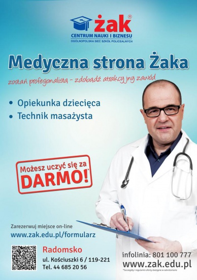 Nabór na nowe kierunki w Żaku trwa!