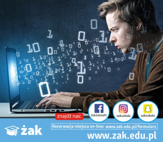 TECHNIK INFORMATYK za darmo w ŻAKU